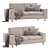 Modern BoConcept INDIVI Sofa 3D model small image 3