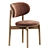  Modern Dining Chair Design 3D model small image 2