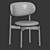  Modern Dining Chair Design 3D model small image 5