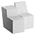 Form-Fitting Sit Chair 3D model small image 1