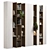 Modular Shelving Unit with Cabinet 3D model small image 5