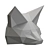 Fox Head Sculpture 3D model small image 3