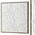 Minimalistic Impasto White Canvas 3D model small image 1