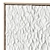 Minimalistic Impasto White Canvas 3D model small image 2