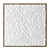 Minimalistic Impasto White Canvas 3D model small image 3