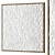 Minimalistic Impasto White Canvas 3D model small image 5