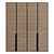 MDF Wardrobe with Lighting 3D model small image 2