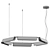  Adjustable Pendant Light with Cords 3D model small image 3