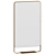 Rey Stainless Steel Frame Mirror 3D model small image 1