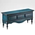 Victorian Style Media Console, Timberika 3D model small image 4