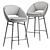 Modern Industrial Bar Stool, 2014 3D model small image 3