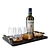 Elegant Wine Set for Connoisseurs 3D model small image 3