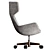Sophisticated Bonaldo Newton Armchair 3D model small image 3
