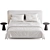 Modern Forssa Bed Design 3D model small image 3