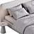 Modern Forssa Bed Design 3D model small image 6