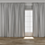 Vintage Curtain 3D Model Kit 3D model small image 3