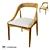 Elegant Diva Chair | Interior Inspo 3D model small image 1