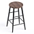 Stylish Symonds Counter Stool 3D model small image 2