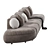 Italian Designed Modular Sofa Group 3D model small image 4