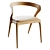 Modern Chic Agrippa Chair 3D model small image 1