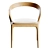 Modern Chic Agrippa Chair 3D model small image 3