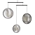 Modern Industrial Pendant Lighting 3D model small image 1