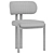 Modern Bay Chair 3D Model 3D model small image 6