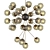 Elegant Italian Brass Chandelier 3D model small image 1