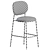 Stylish Stiel Counter Stool Sleek 3D model small image 3