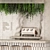 Reception Desk with Hanging Plants 3D model small image 3