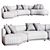 Modern Elegance: Olivia Sofa 2017 3D model small image 6