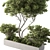 Outdoor Plant Box 633 3D model small image 2