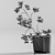 Plants Bouquet Vase 54: Versatile 3D Model 3D model small image 7
