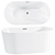 Modern Freestanding Bathson Tekna White 3D model small image 3