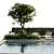 Backyard Pool Collection 3D Model 3D model small image 6