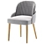  Sleek Modern Chair RUMBEC Design 3D model small image 2