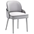  Sleek Modern Chair RUMBEC Design 3D model small image 7