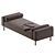 Stylish Zimmerman Daybed in Natural 3D model small image 2