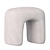 Krops Pouf: Modern Chic Seating 3D model small image 5