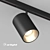 Classic Black Spot Light Fixture 3D model small image 1