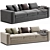 Modern Eclipse Sofa in Millimeters 3D model small image 4