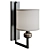 Modern Wall sconce NYC Dantone 3D model small image 1