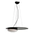 Loft Ribbon Style Pendant Light 3D model small image 1