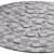 Bajelo Round Rug, Enhanced Texture 3D model small image 6