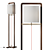 Roberto Lazzeroni Fidelio Floor Lamp 3D model small image 1