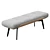 Modern Minimalistic Olos Bench 3D model small image 5