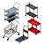 Premium Service Cart 4K Texture 3D model small image 1