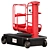 Heavy-Duty Industrial Lift Truck 3D model small image 5