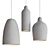 Japanese Wabi Sabi Pendant Lights 3D model small image 2