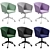 Woodville Tibo Office Computer Chair 3D model small image 2